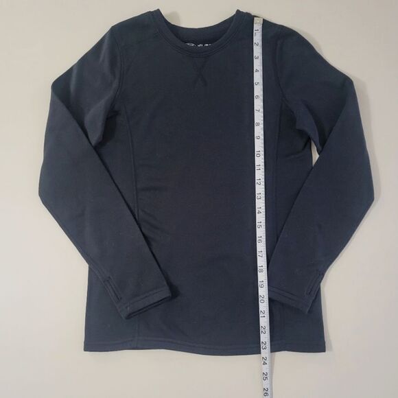 Bass Pro Shops Girls Thermal Fleece Long-Sleeve Crewneck Pullover Top - Picture 6 of 11